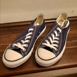 Blue converse size 6